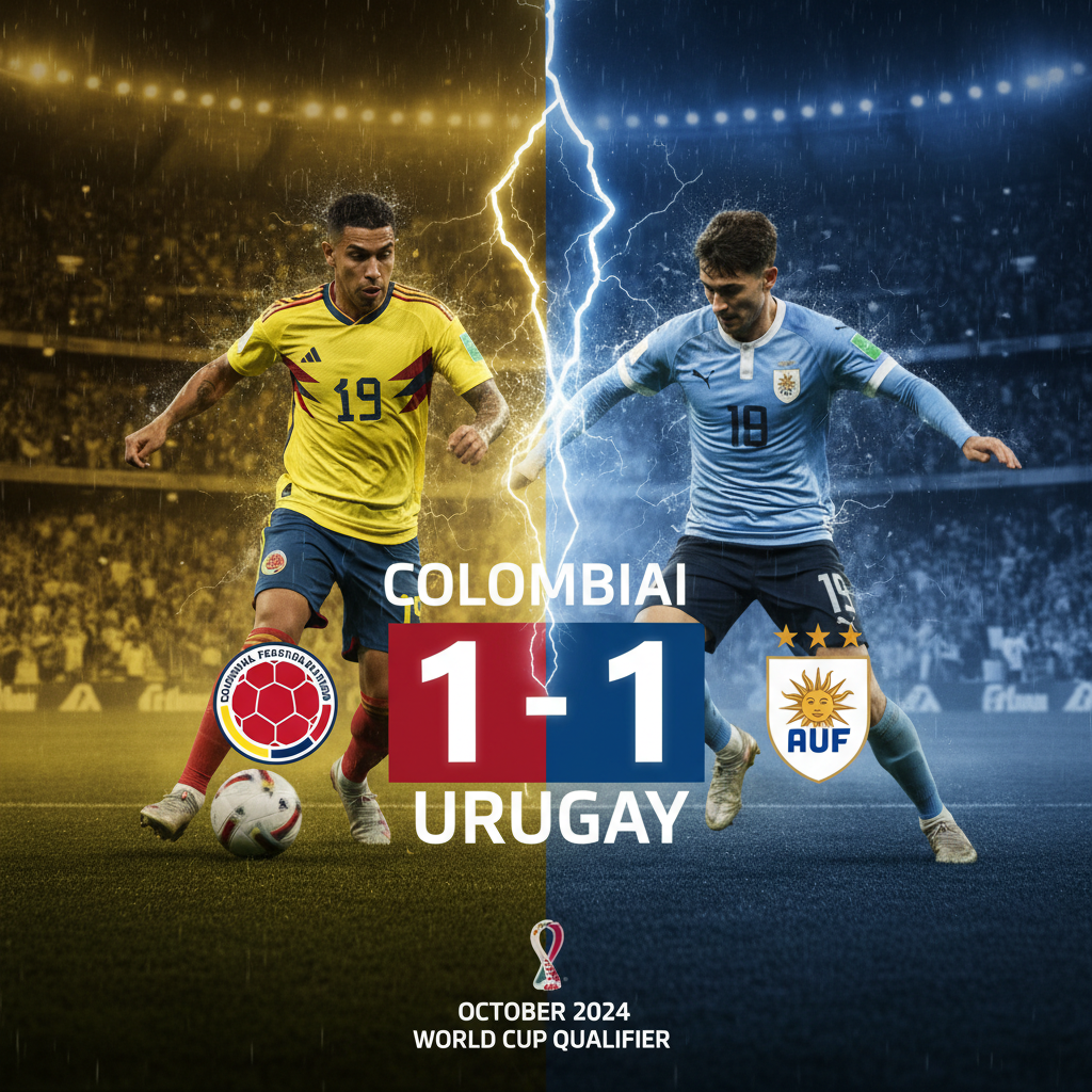 哥伦比亚vs乌拉圭比分预测