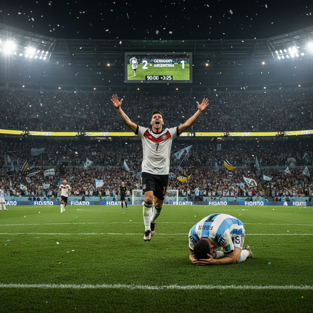 德国对阿根廷比分预测