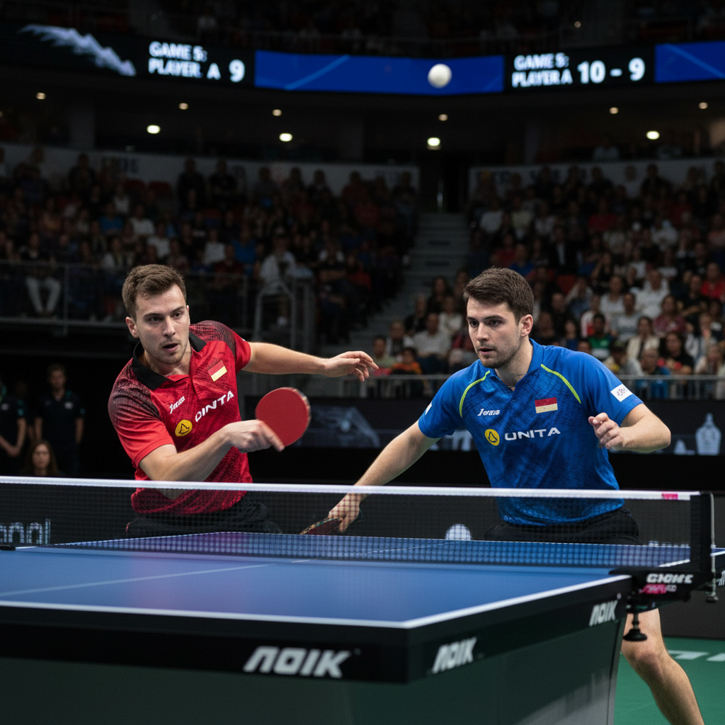 昨晚乒乓球比赛结果