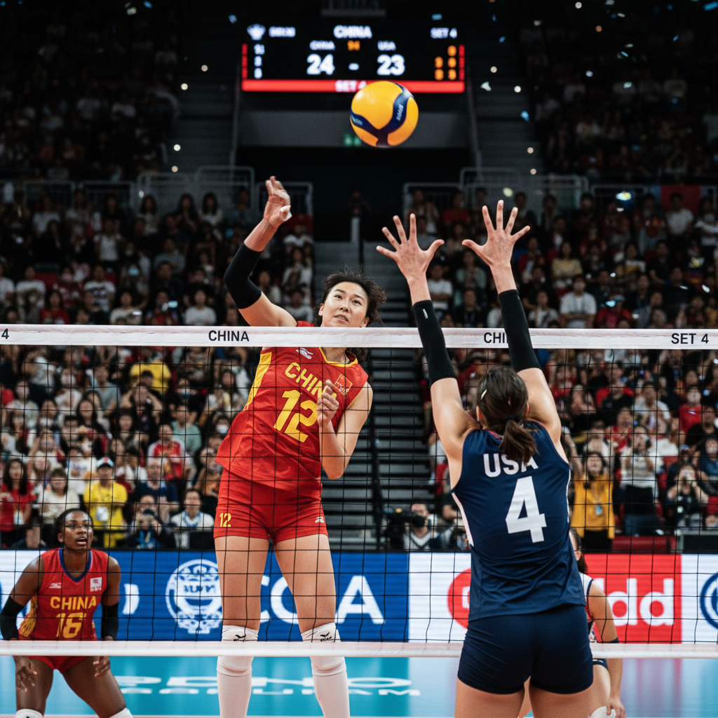 中国女排与美国女排比赛结果 中国女排与美国女排比赛结果