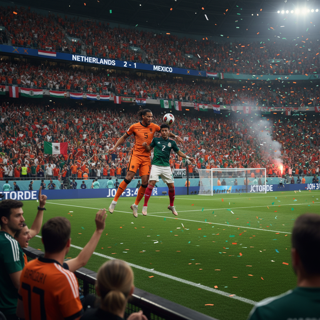 荷兰vs墨西哥比分预测